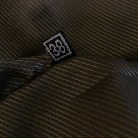 Bronze Gold Leather 1980s Glam Rock Leather Jacket - Picture 11 of 14